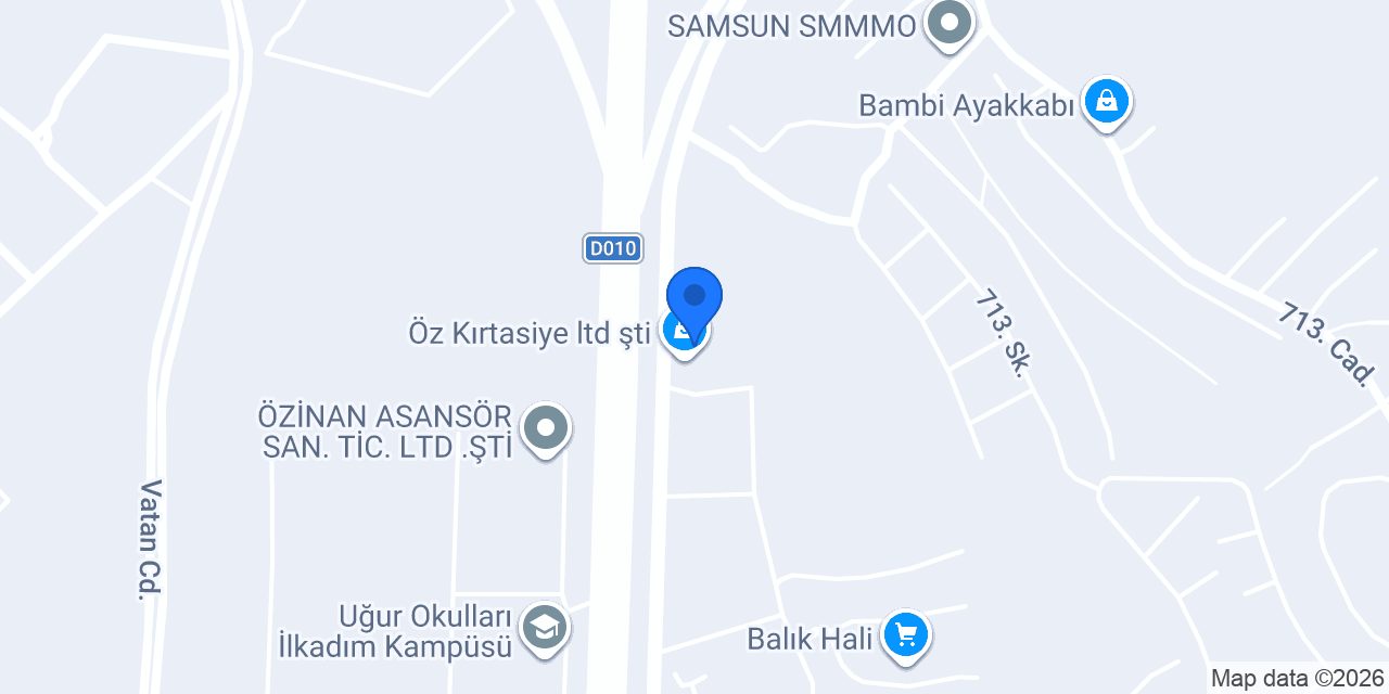 Öz Hırdavat konumu