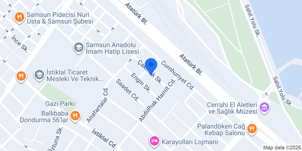 Yeni 56'lar Hamamı konumu