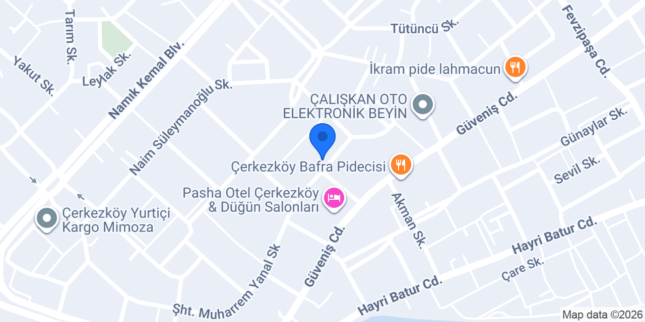Çakır Tur konumu