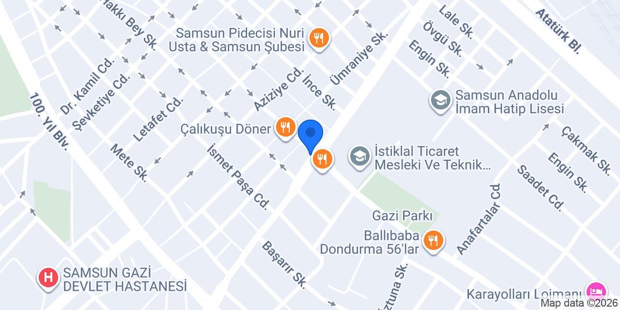 The Facu Cafe Ve Restaurant konumu