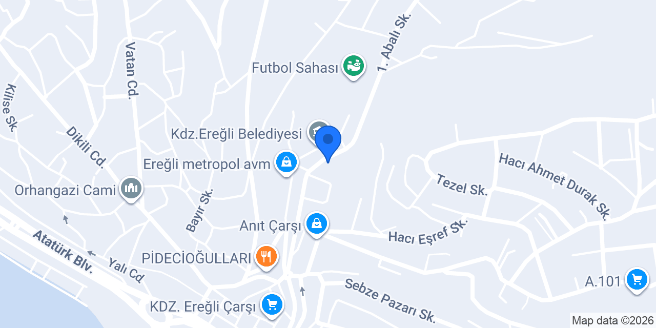 Koru Yapi İnşaat konumu