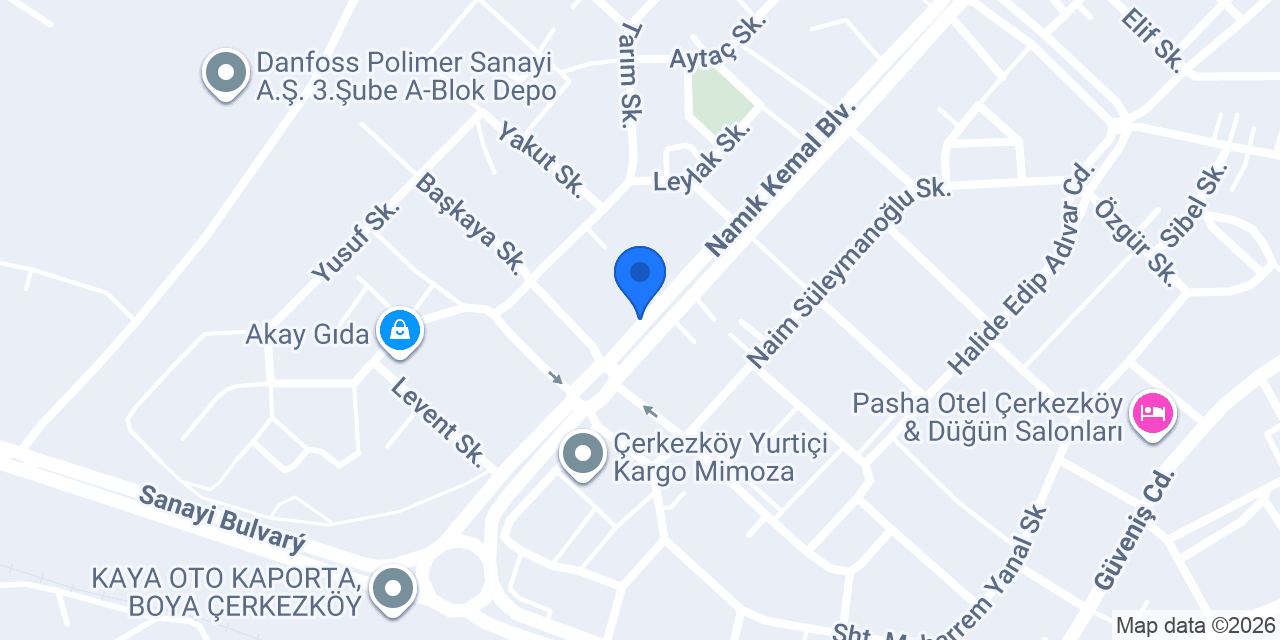 Gül Temizlik konumu