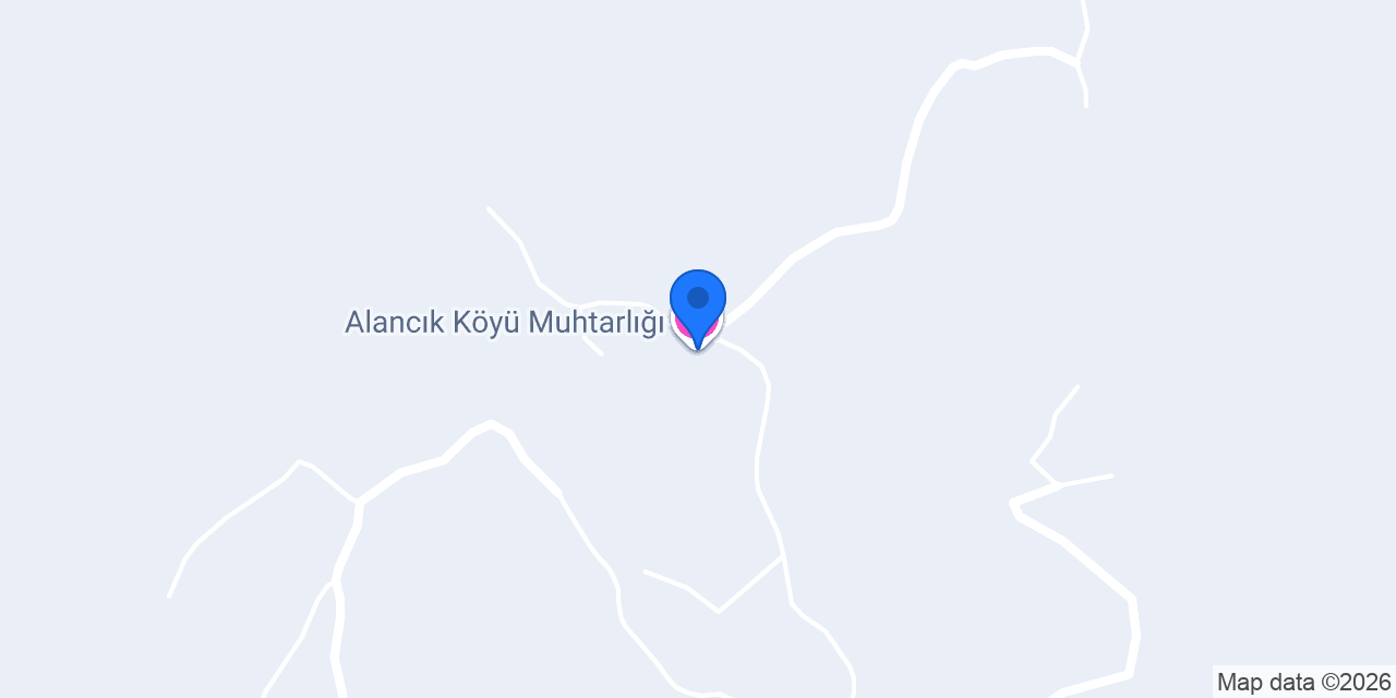 Alancık Köyü Muhtarlığı konumu