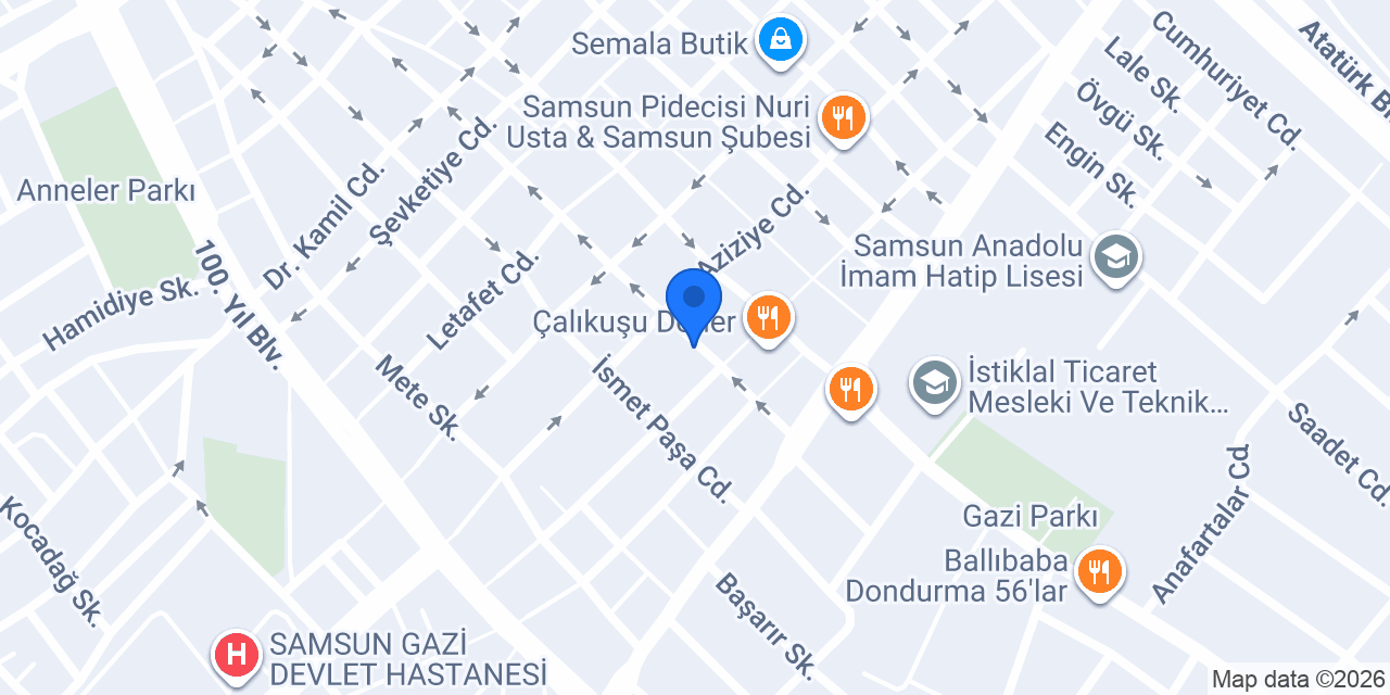 Ustam Restaurant konumu