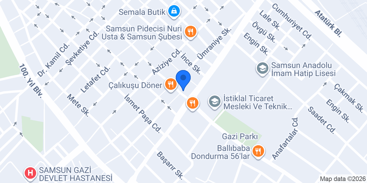 Uzman Klinik Psikolog Mehmethan SOYDEMİR konumu