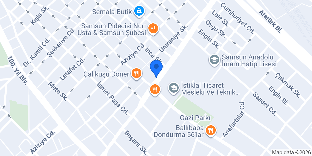 IŞINER TURİZM konumu