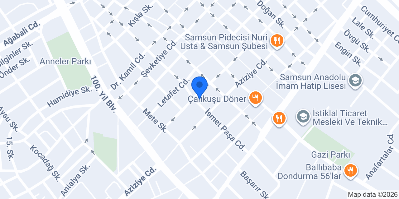 Pidesam konumu