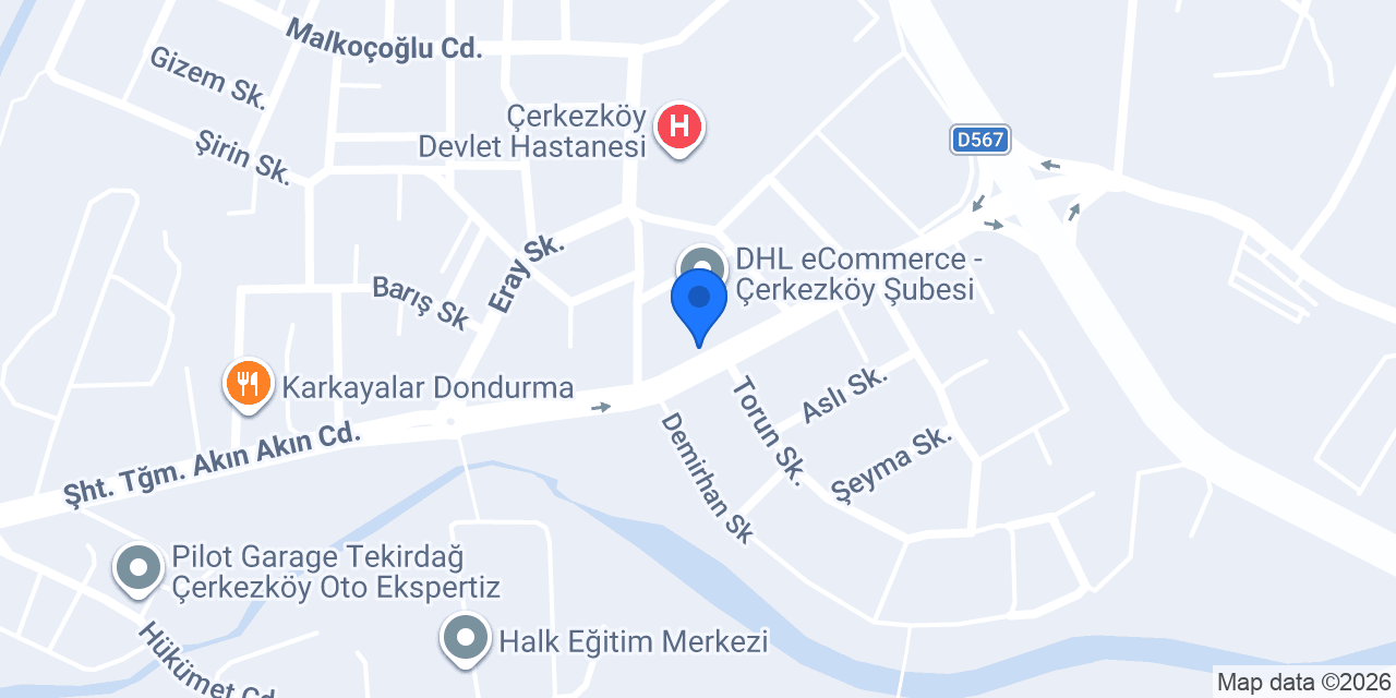 Birlik Oto konumu