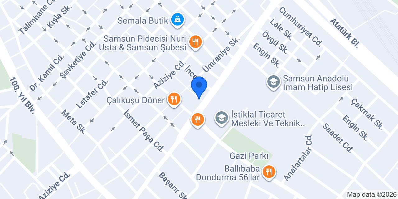 SB Psikoloji Özel Aile Danışmanlık Merkezi konumu