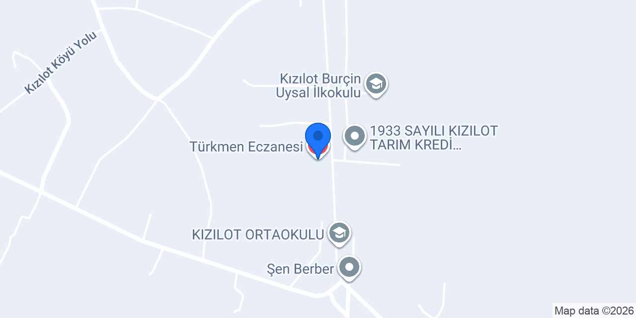 Türkmen Eczanesi konumu