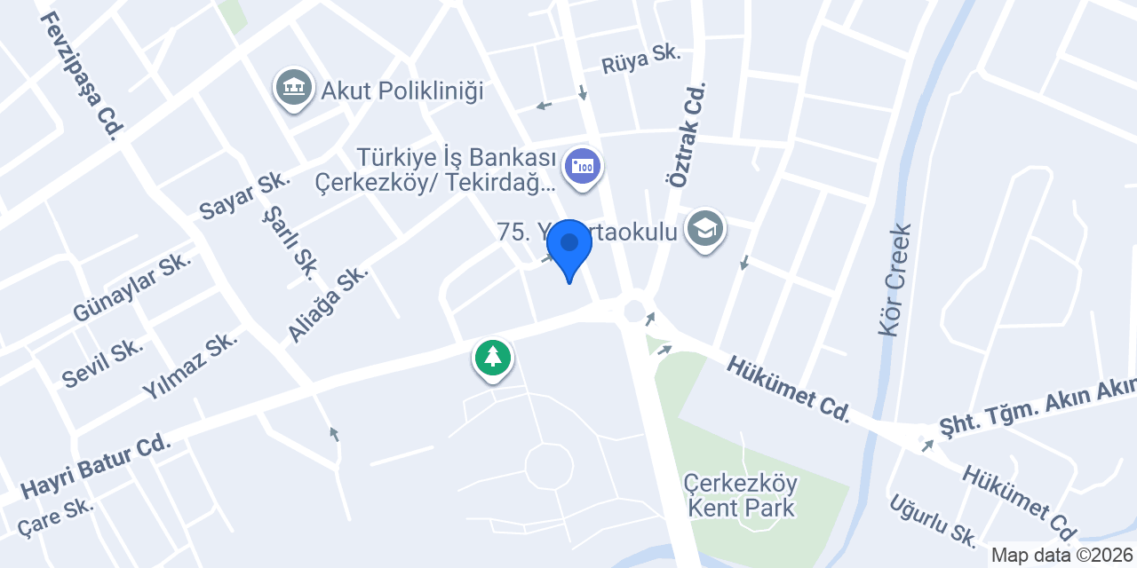 BİNYAPI EMLAK konumu