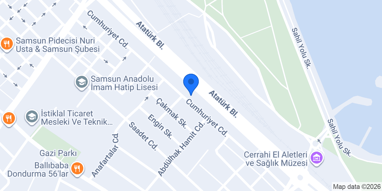 Avukat Ethem Yurdakul - Samsun konumu