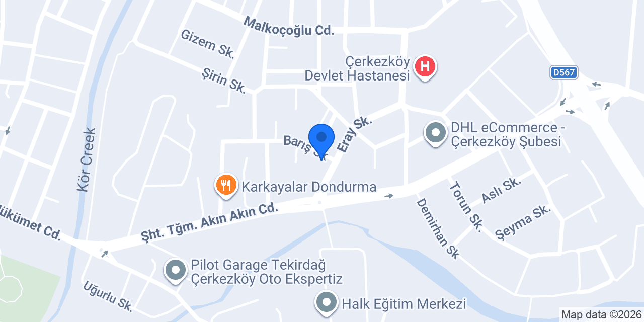 Aska Mekanik konumu