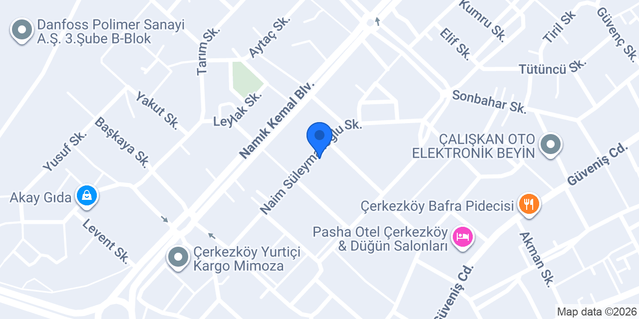Kıymet Terzi konumu