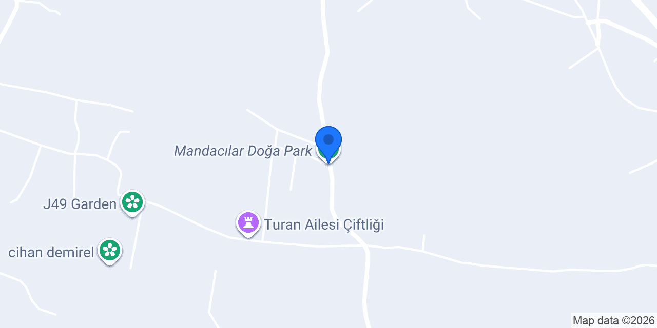 Mandacılar Doğa Park konumu