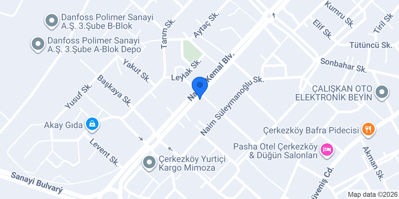 ENDER BRANDA TENTE konumu