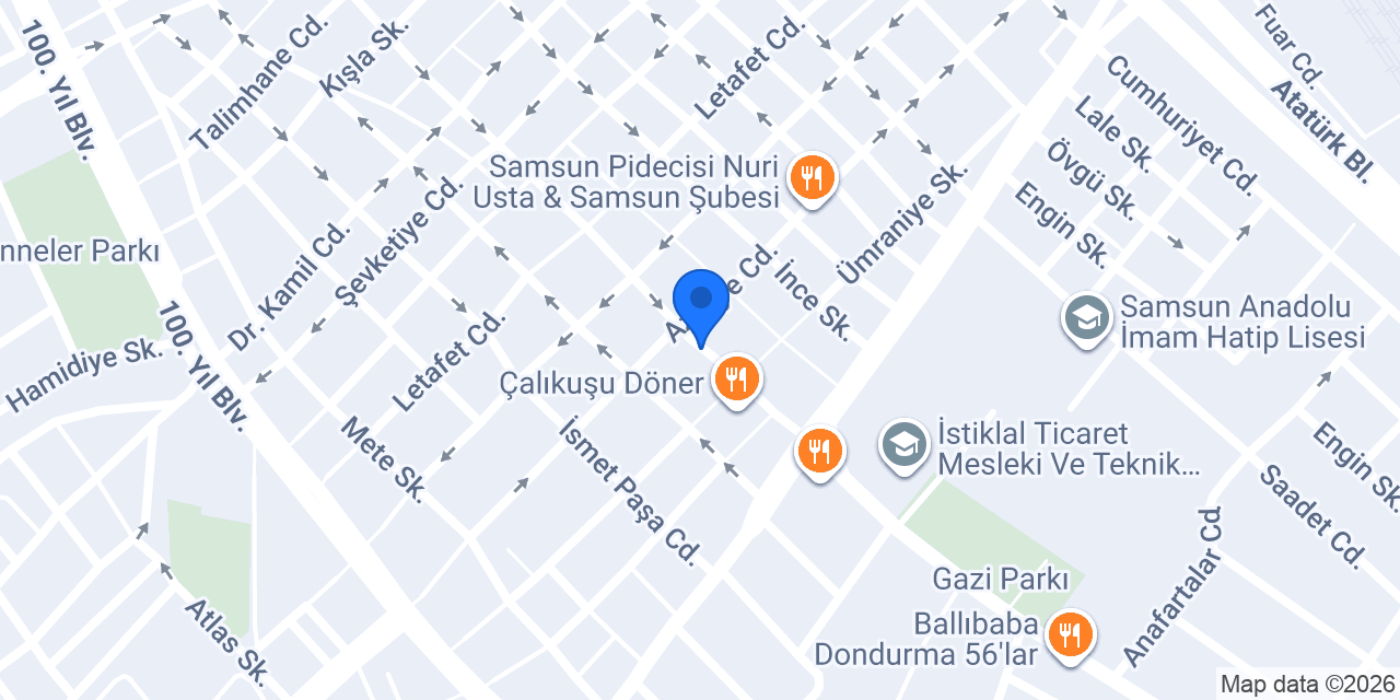 Batur İletişim konumu