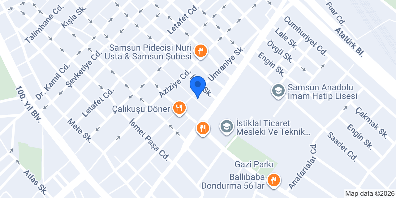Manchester Dil Okulları konumu