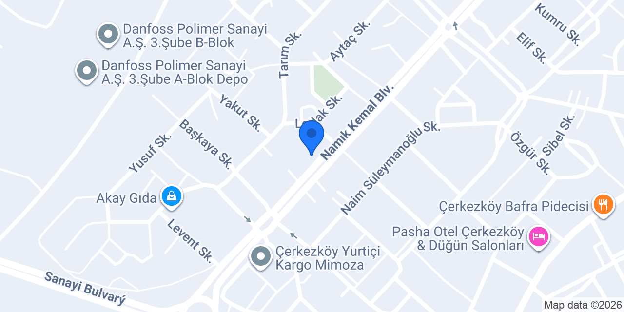 Yağmur Tuhafiye konumu