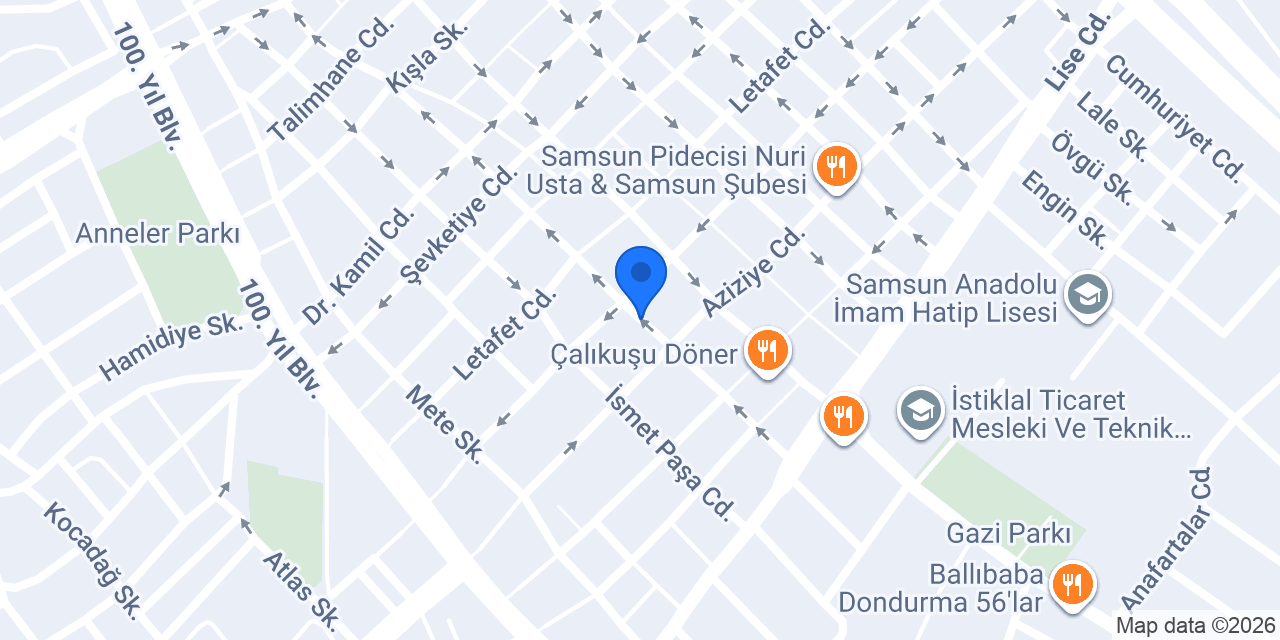 Dilara Nuhoğlu Butik konumu