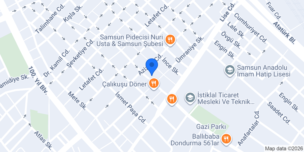 Yeni Çiftlik Eczanesi konumu