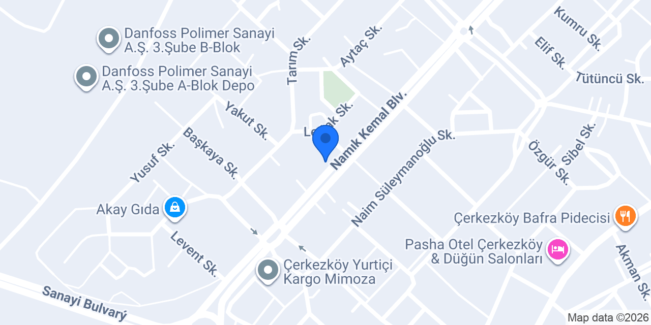 Mert Halı Yıkama konumu