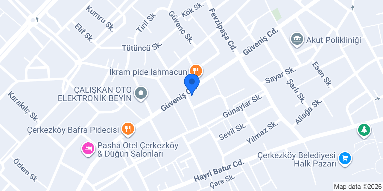 Kadim Mobilya konumu