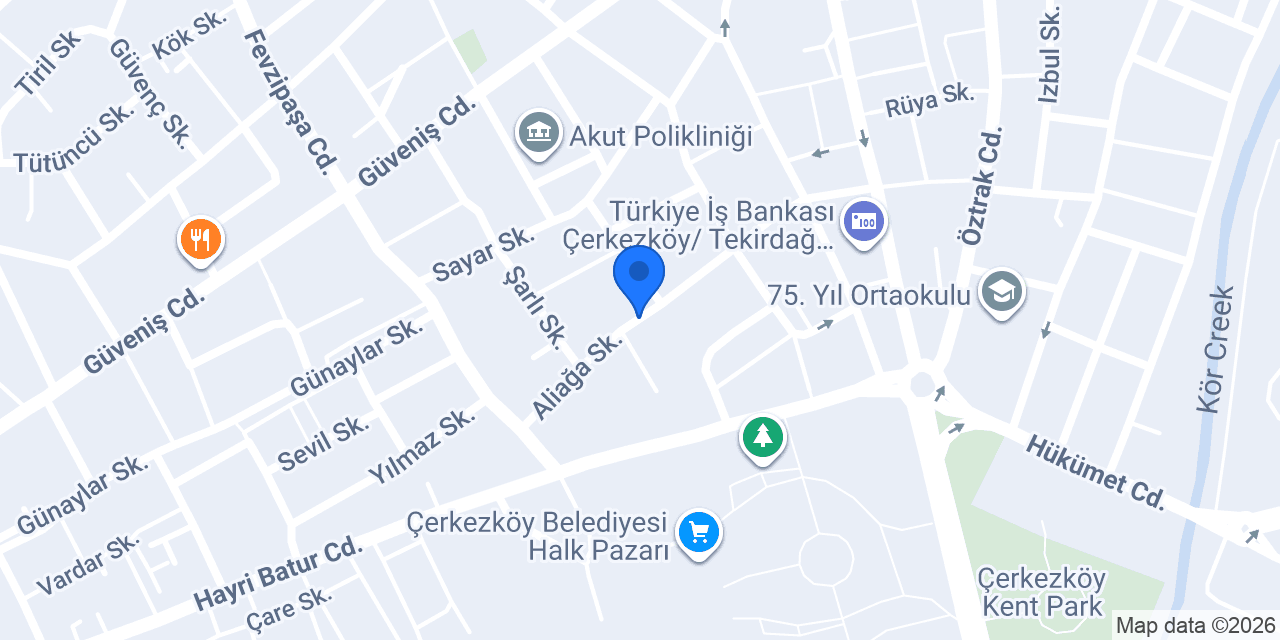 YK Yapı Dekorasyon Tadilat konumu