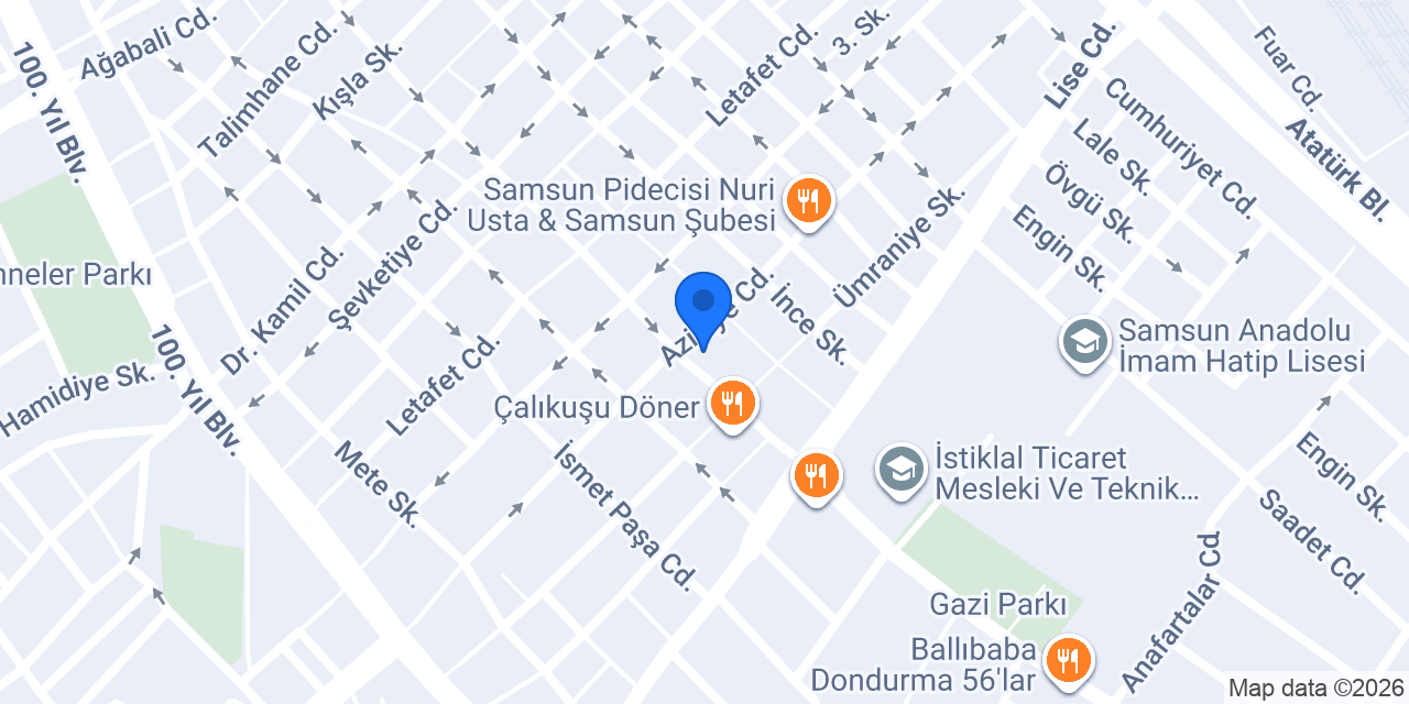 Çiftlik Aile Sağlık Mrk. konumu