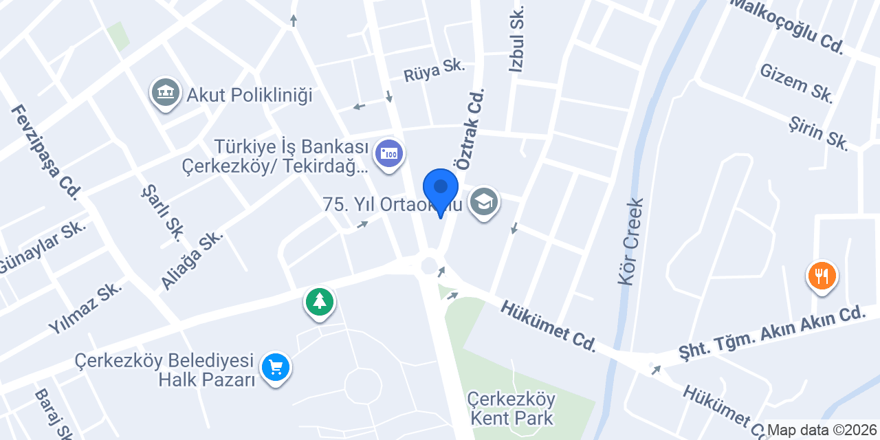 Koparan Temizlik konumu