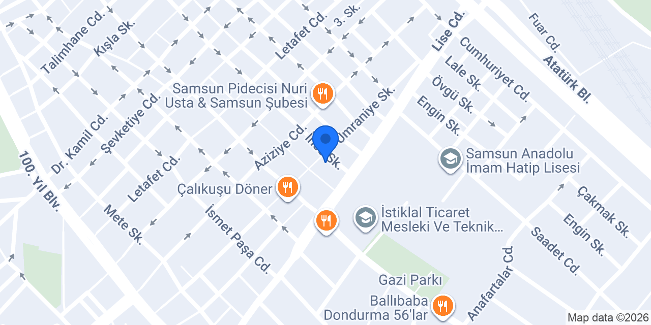 Adres cafe & oyun salonu konumu