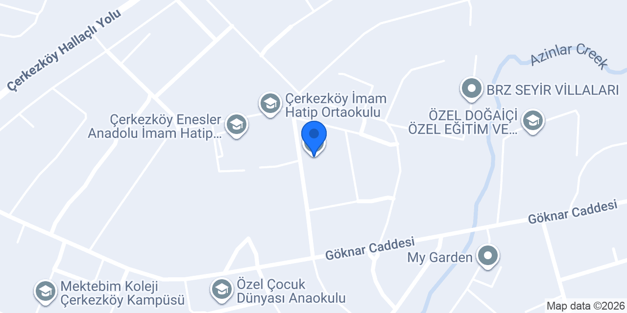 Özel Tekirdağ Bal Arısı Anaokulu konumu