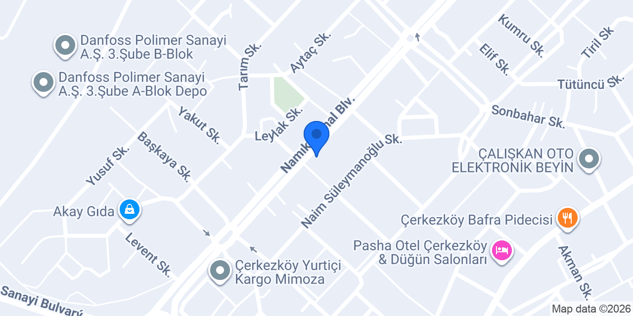 Odda Mimarlık konumu
