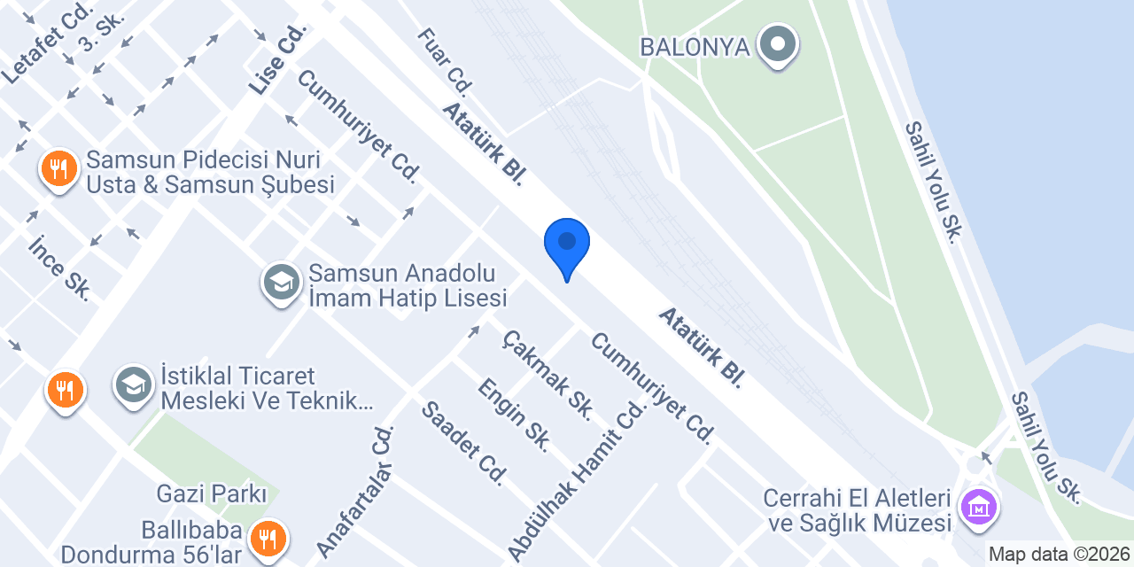 SAHİL REKLAM konumu