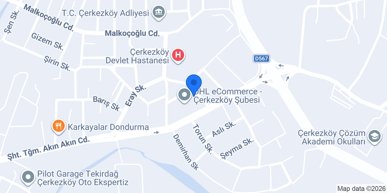 MEHMETOĞLU PASTA & CAFE konumu