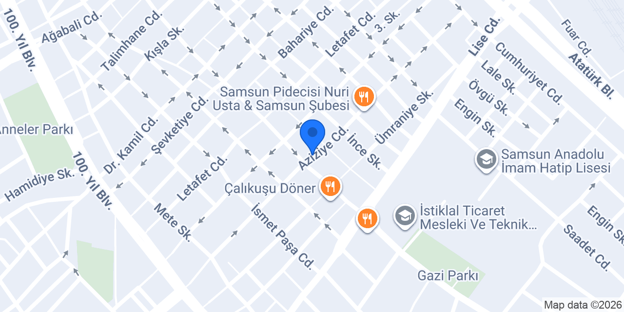 Dt. Çağlar Temiz konumu