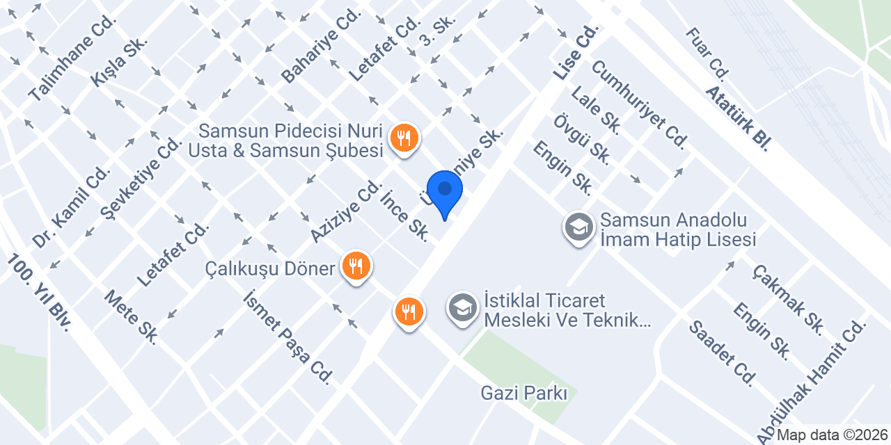 19 Mayıs Turizm konumu