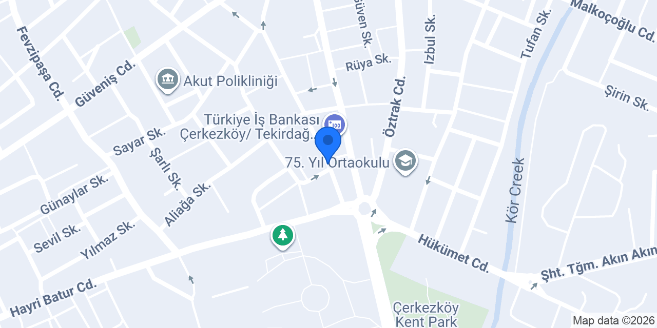 Özbalkan Tulumbacısı konumu