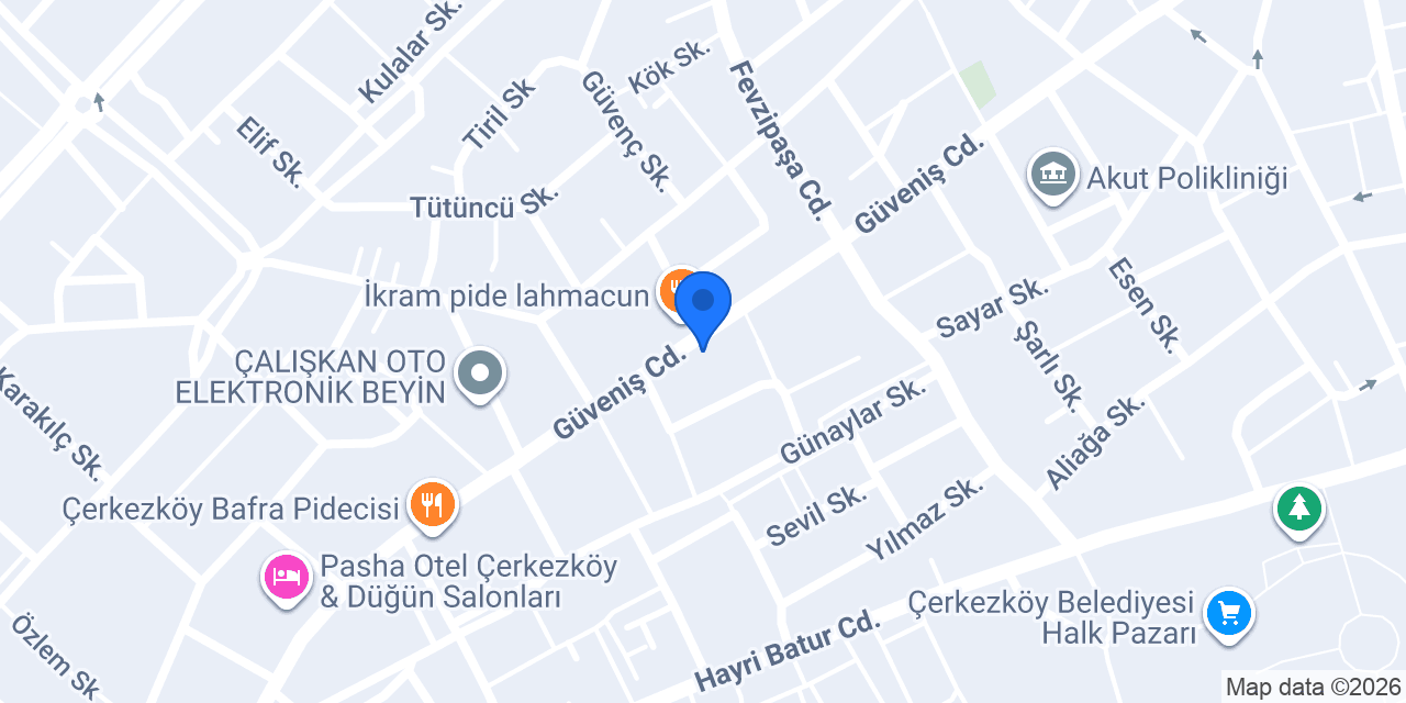 Komagene Fevzi Paşaa konumu