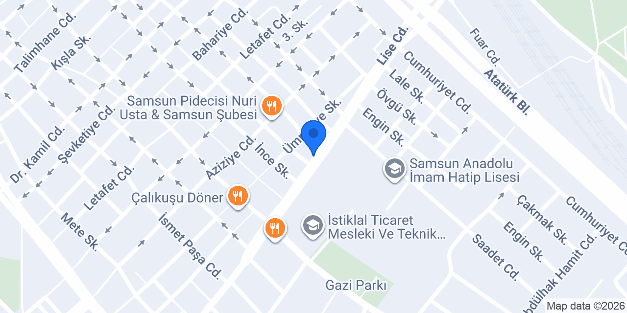 Amazon Eczanesi konumu
