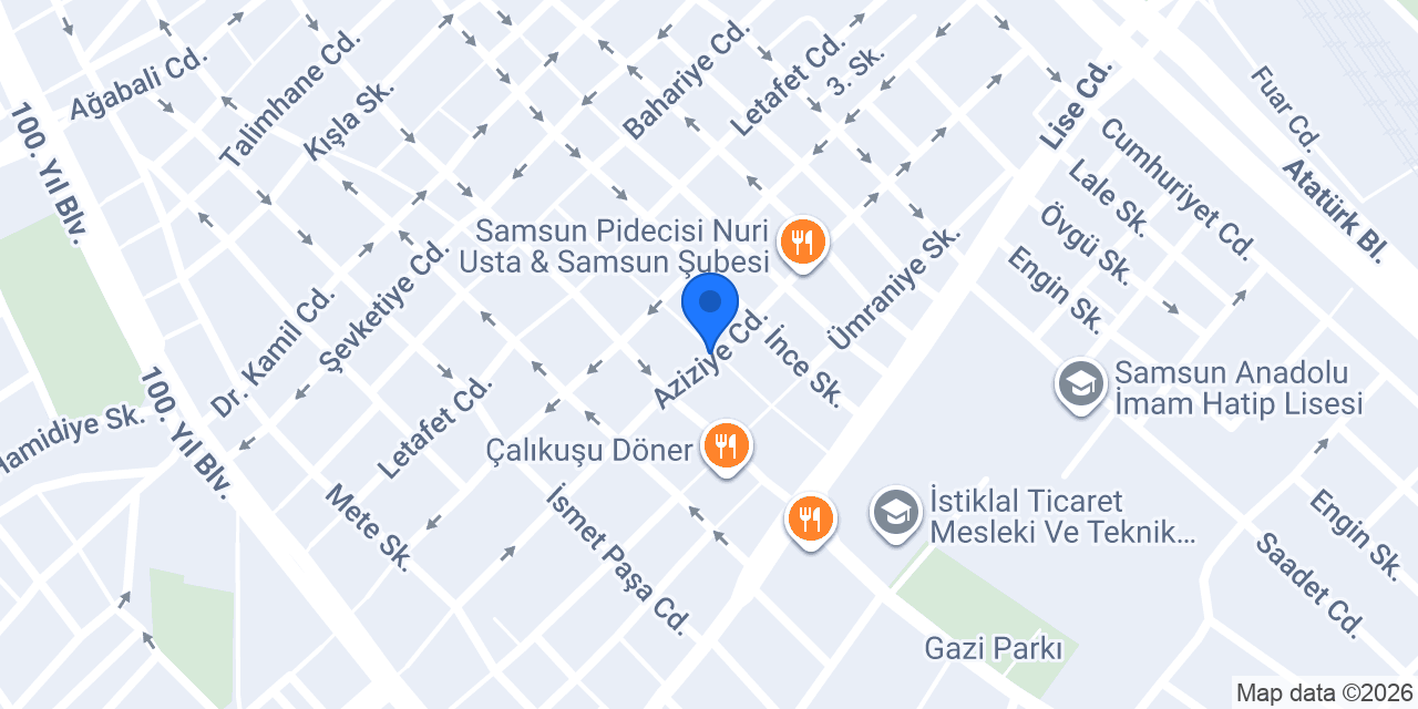 Samnet Bilgisayar konumu