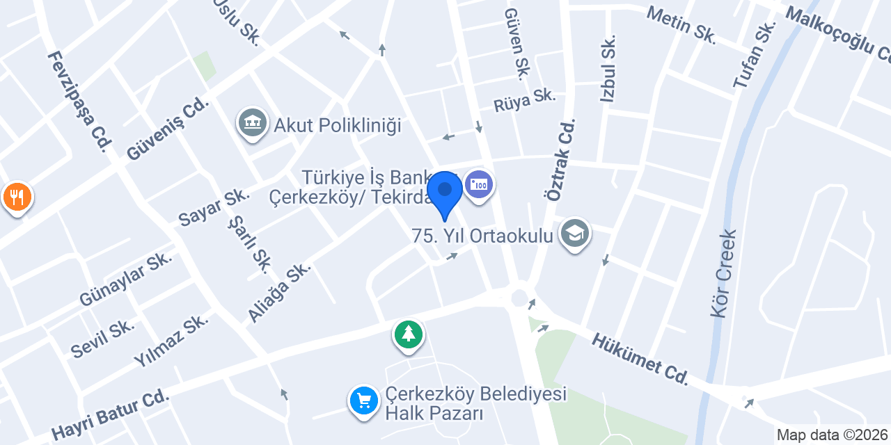 Hanımeli Lokantası konumu