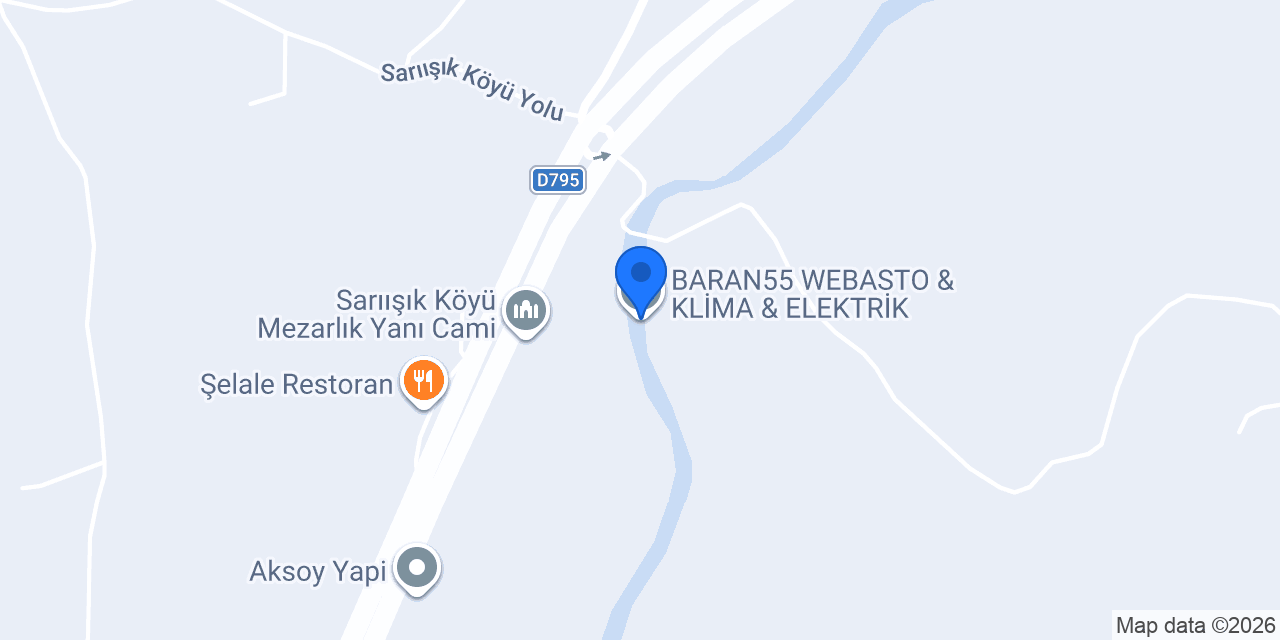 BARAN55 WEBASTO & KLİMA & ELEKTRİK konumu