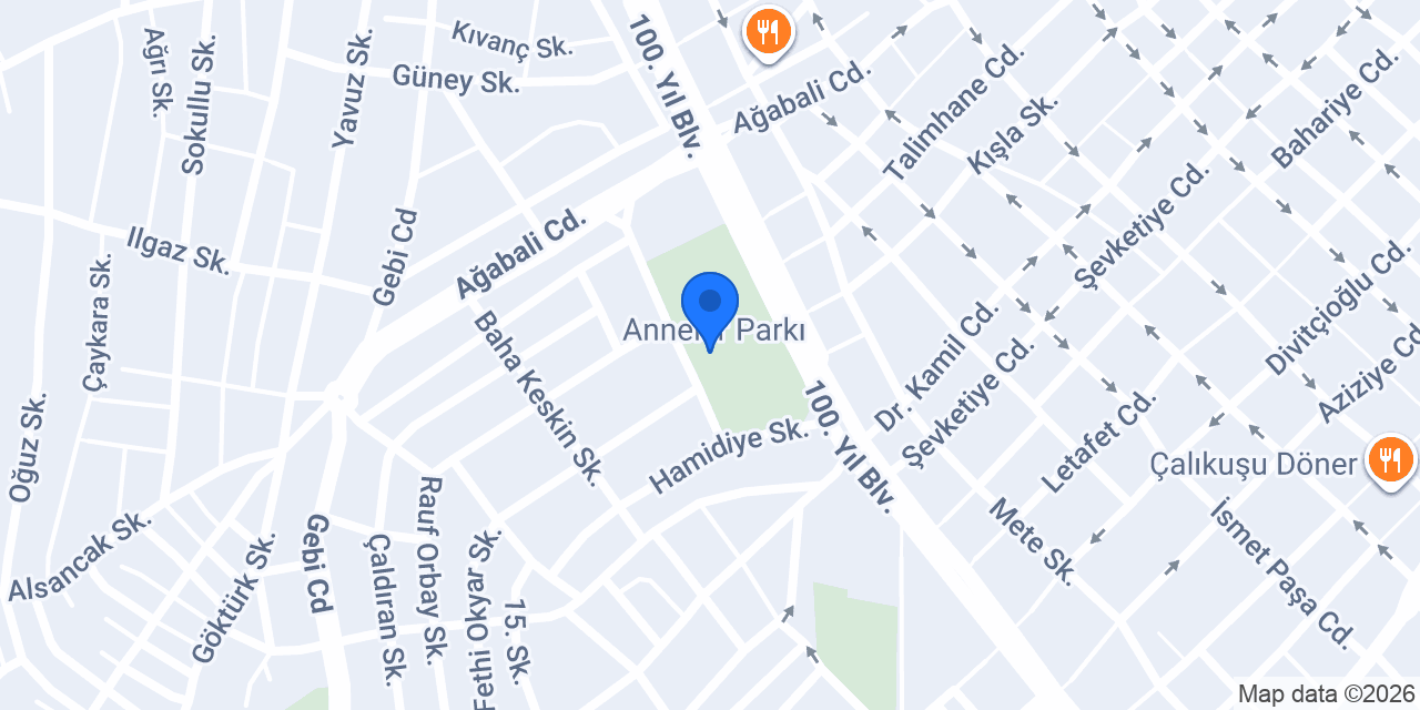 Zübeyde Hanım Anaokulu konumu