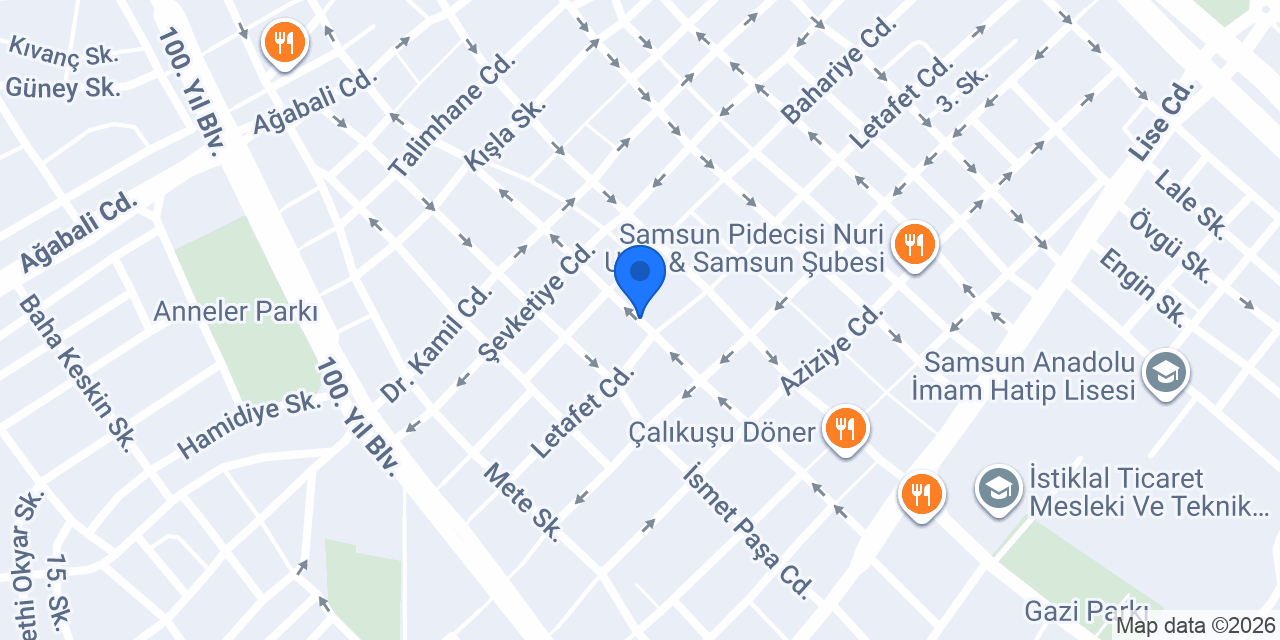 Özrenk Turizm konumu
