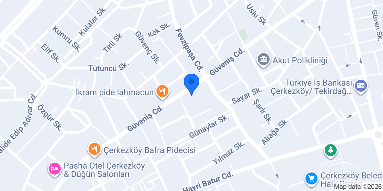 Fevzipaşa ilkokulu kantini konumu