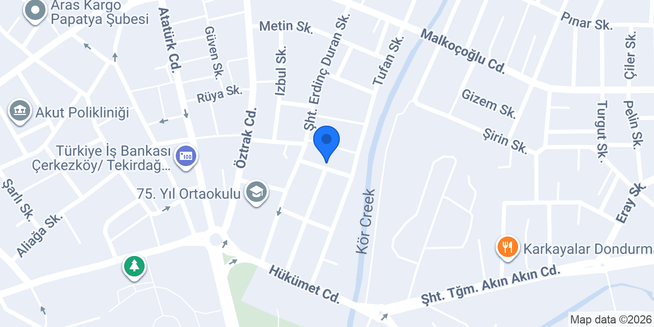 Metan Elektrik konumu