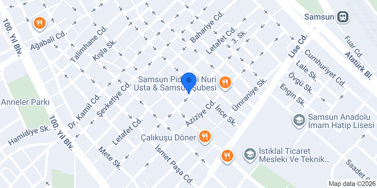Asmalı Lounge konumu