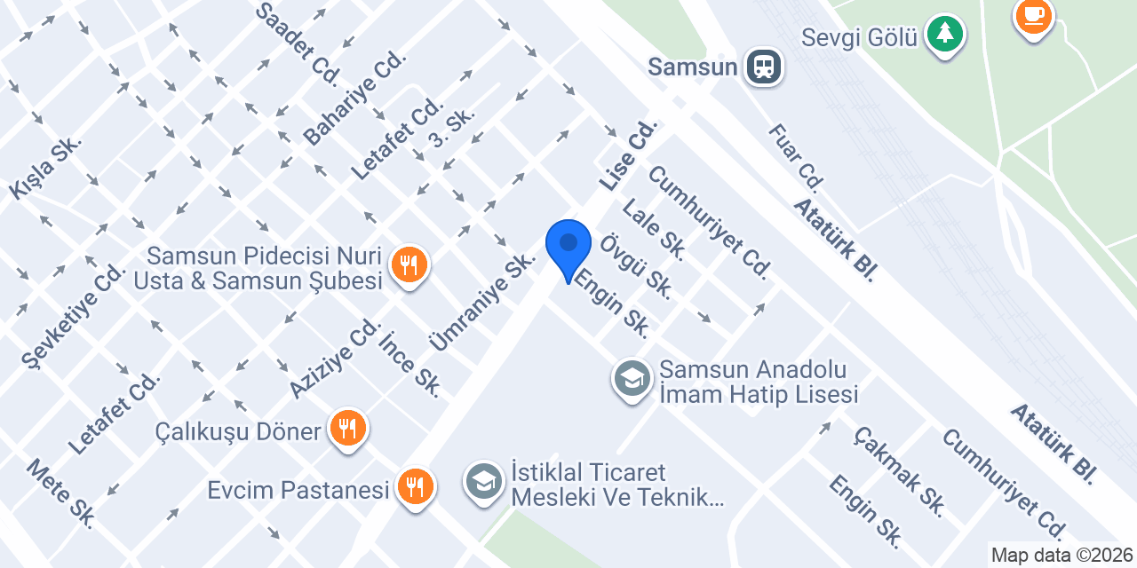 Dilaver Hukuk Bürosu konumu