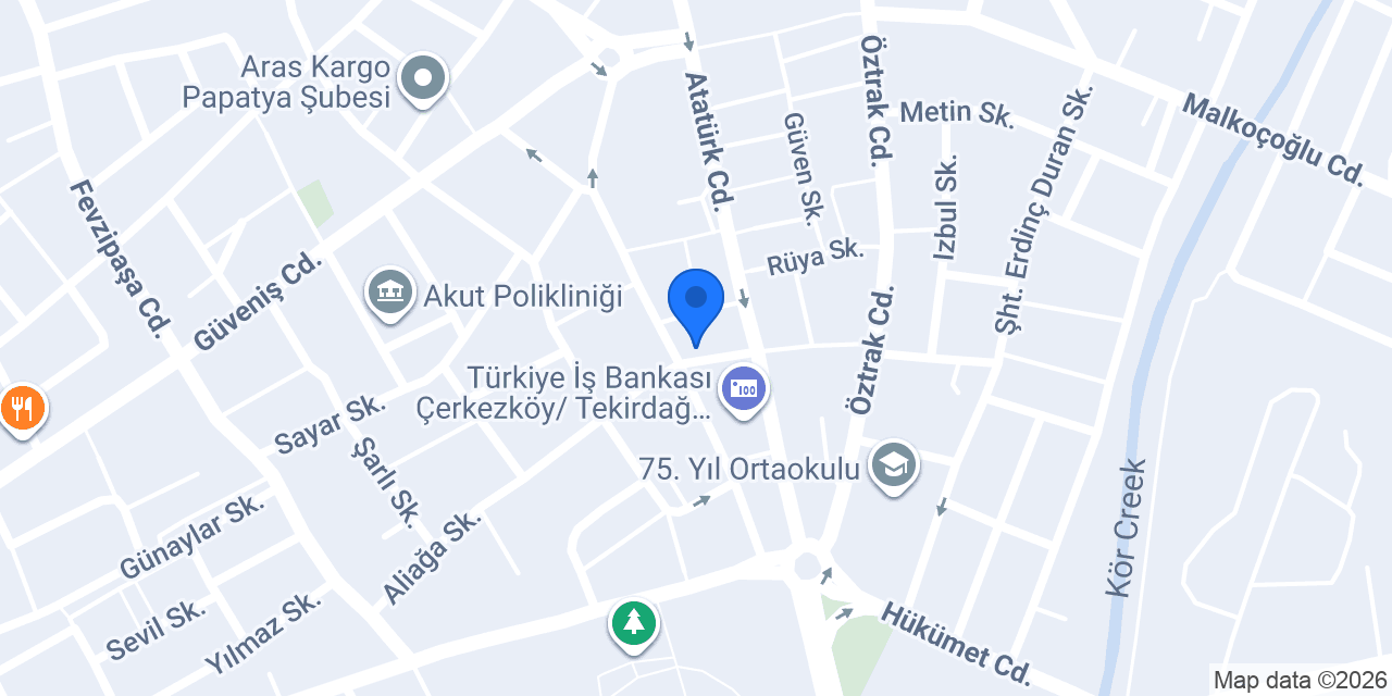 Sor Yapı İnşaat konumu